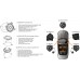 BLAM Mercedes Benz GLC X253 2015 Onward Complete Speaker Upgrade Fitting Kit SFK-MB01